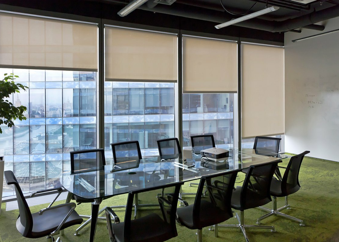 Производство витражных рулонных штор любой сложности Витражные рулонные шторы